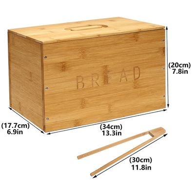 Bamboo-Brot-Speicherbehälter für Küchenarbeitsplatte