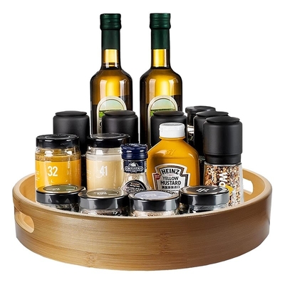 10 Zoll Bamboo Lazy Susan Drehtisch für Küche