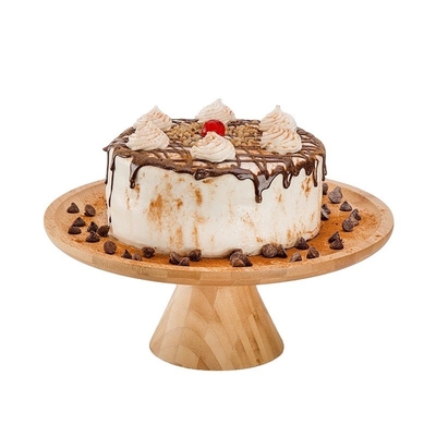 Drehtisch Dreh-Bamboo-Kuchenstand Dekoration für Partys Hochzeiten und Restaurants
