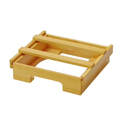 Hauswirtschaftlicher Holz Bambus Papier Handtuch Dispenser unter dem Schrank 12 Zoll 10 Zoll