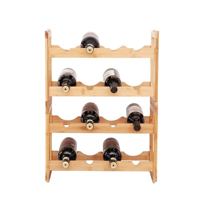 Strahlenschrank für Wein mit 4 Schichten und 16 Flaschenkapazität