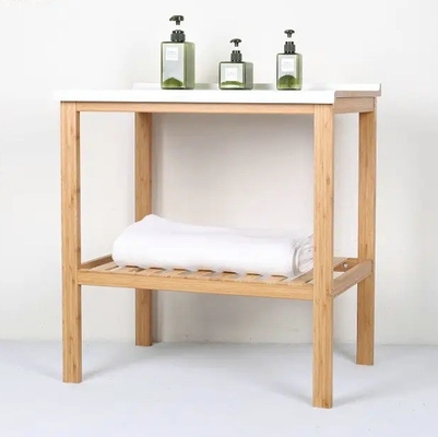100% natürliches Bambus-Schrank mit Waschbecken