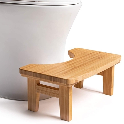EU-zertifizierte Toilette Bambus Holz Badezimmer Stuhl für Kinder