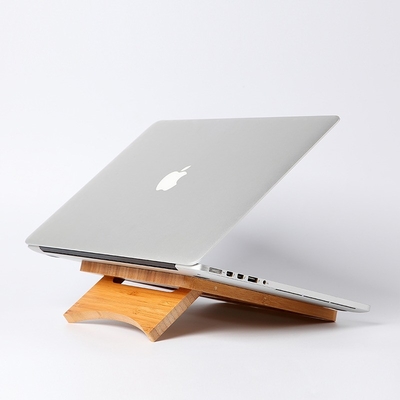 Verstellbares, faltbares, Bambus-Laptop-Stand, Tabletthalter