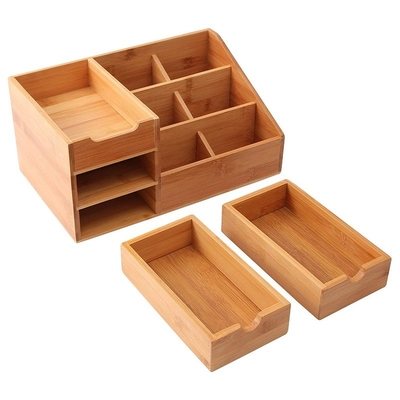 Wohnzimmer Schmuck Schrank Ankleide-Tisch Spitze Bambus Kosmetik-Display-Tisch