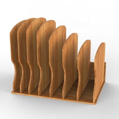 Büroausstattung Racks Bambus-Buchständer mit Wolkenform und individuellem Logo