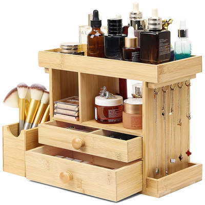 OEM Bambus Holz Schmuck Organisator Lagerkiste mit Schublade