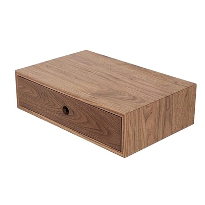 Klassisches Design Bambus Holz Lagerregal für die Heimorganisation 46,5*30*21,4cm