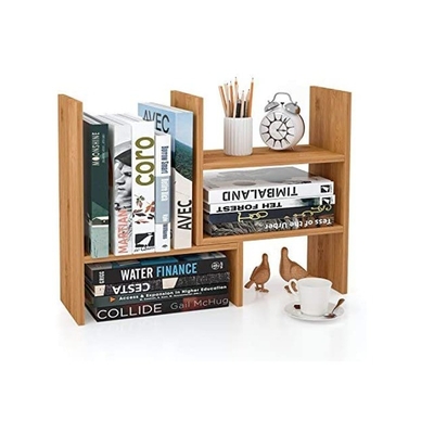 Verstellbares Desktop-Bamboo-Display-Regal Mehrzweck