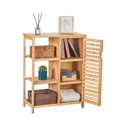 Massiv Bambus Küchenspeicher Schrank Regal für Badezimmer