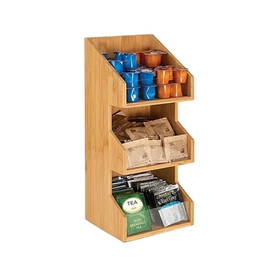 Multifunktions-Bamboo-Spice-Rack-Organisator Küchenspeicher